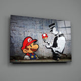 Süper Mario  Cam Tablo.