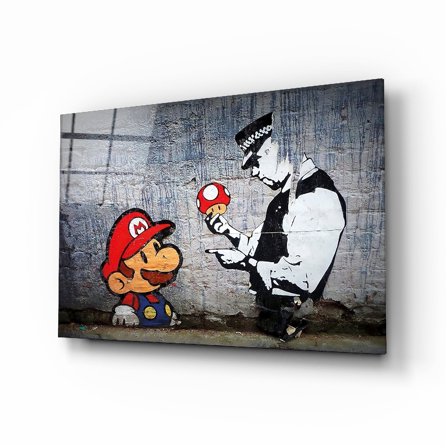 Süper Mario  Cam Tablo.