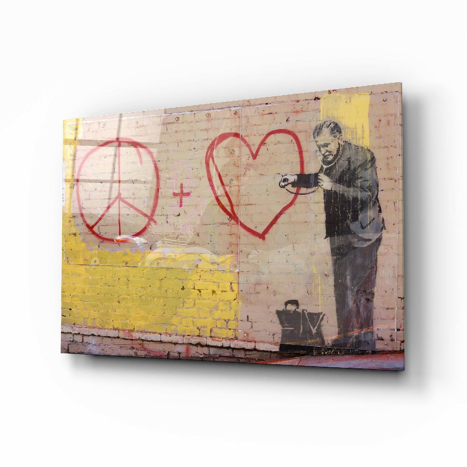 Grafiti Doktoru Cam Tablo.