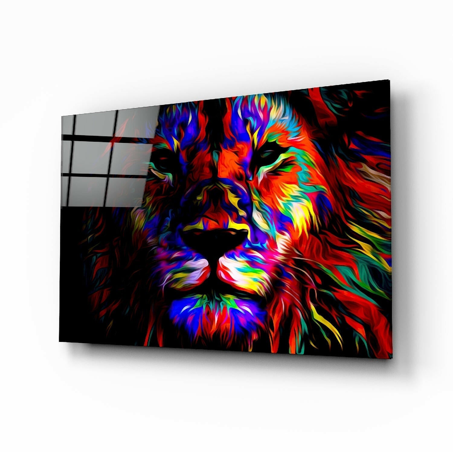 Aslan Cam Tablo.