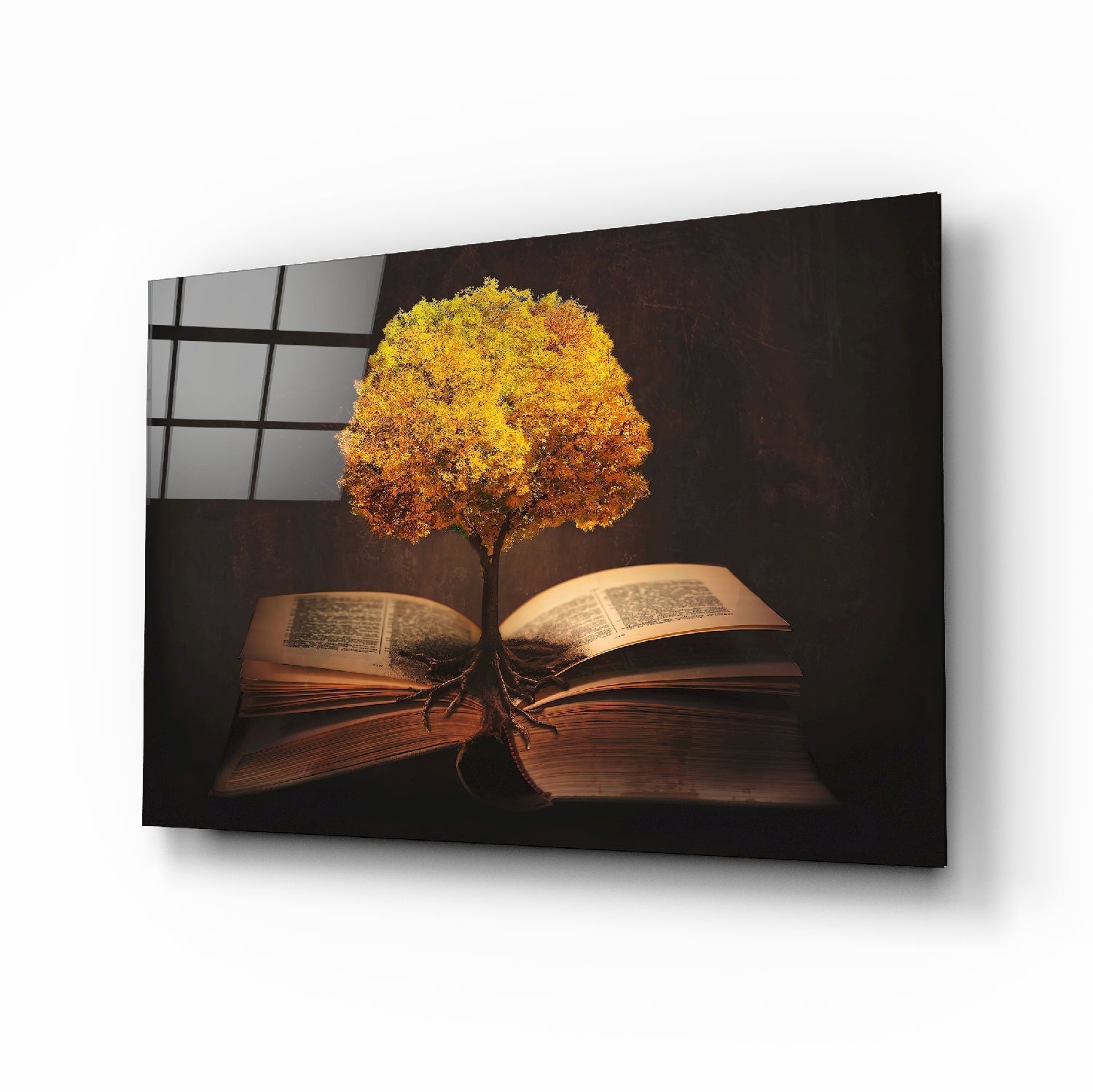 Aklımda Ağaç Cam Tablo | Insigne Art | Üstün Kalite