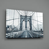 Brooklyn Köprüsü Cam Tablo.