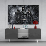 Batman, Catwomen Ve Bane Cam Tablo.