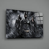 Batman, Catwomen Ve Bane Cam Tablo.