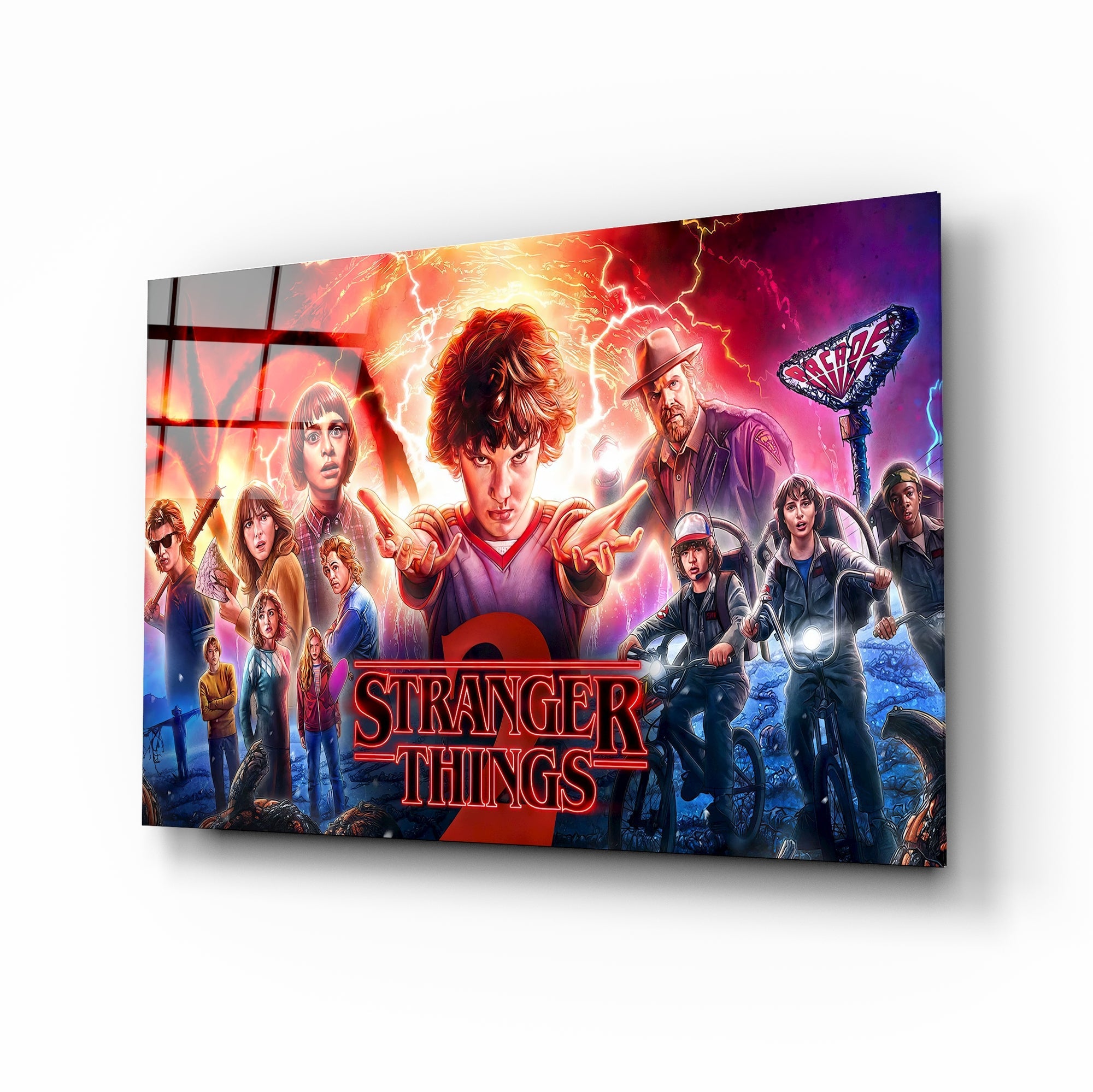Stranger Things Poster Cam Tablo.