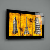 Roma Paris Londra Cam Tablo.