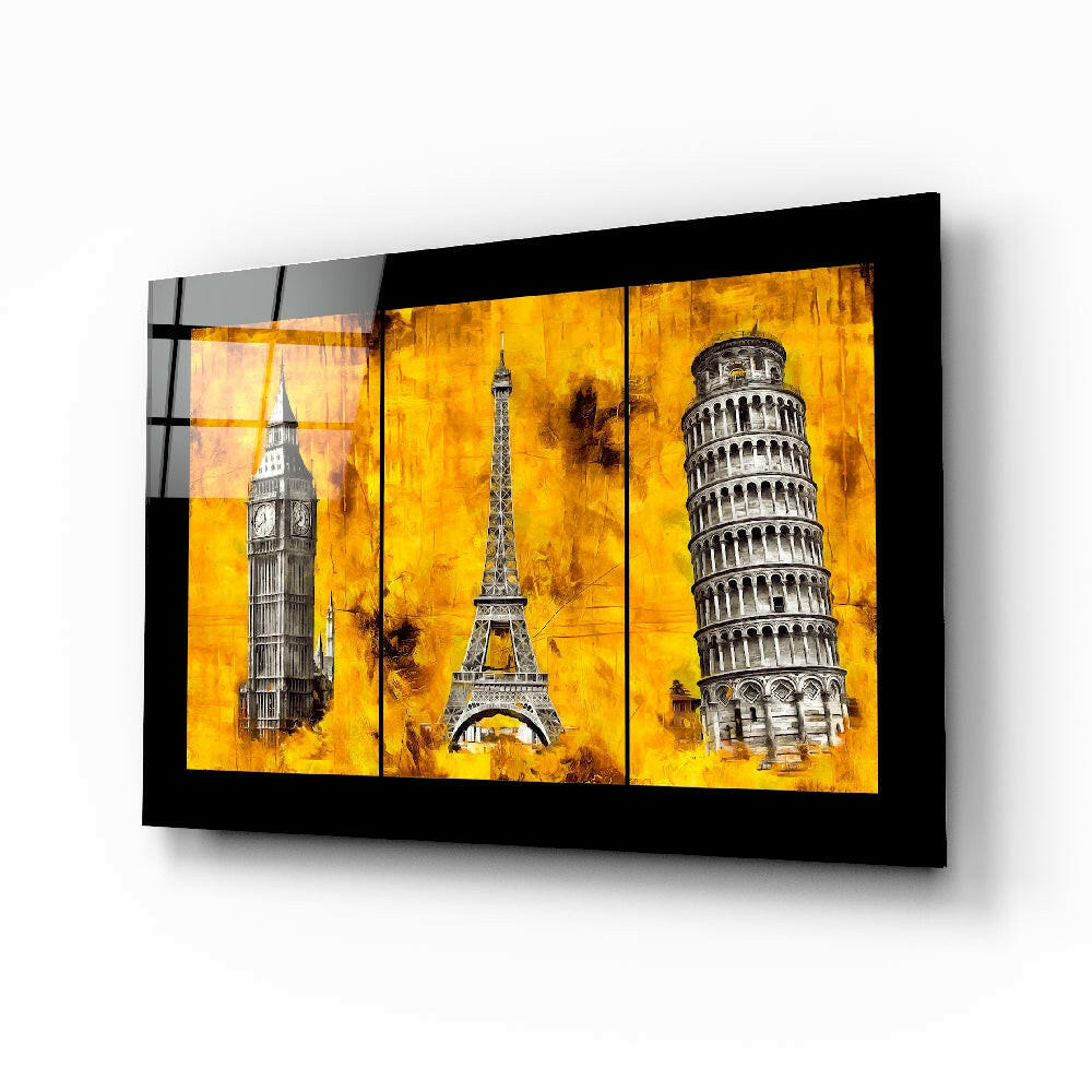 Roma Paris Londra Cam Tablo.
