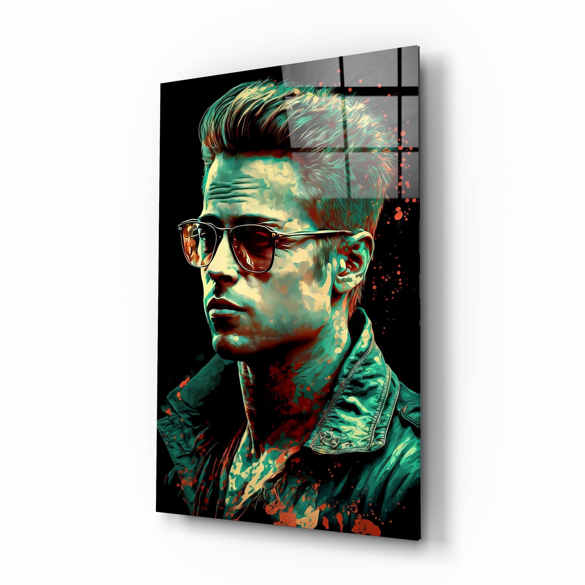 Fight Club - Tyler Durden Cam Tablo || Tasarımcı Koleksiyonu.