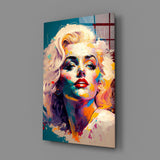 Marilyn Monroe Cam Tablo || Tasarımcı Koleksiyonu.