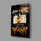 Jean-Michel Basquiat Cam Tablo || Tasarımcı Koleksiyonu.