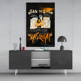 Jean-Michel Basquiat Cam Tablo || Tasarımcı Koleksiyonu.