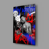 Andy Warhol vs Jean-Michel Basquiat Cam Tablo || Tasarımcı Koleksiyonu.