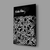 Keith Haring Cam Tablo || Tasarımcı Koleksiyonu.
