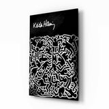 Keith Haring Cam Tablo || Tasarımcı Koleksiyonu.