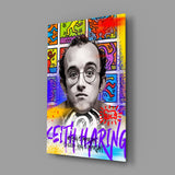 Keith Haring Cam Tablo || Tasarımcı Koleksiyonu.