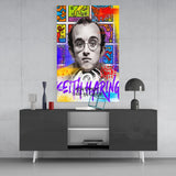 Keith Haring Cam Tablo || Tasarımcı Koleksiyonu.