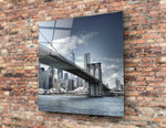 Brooklyn Köprüsü Cam Tablo.