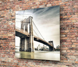 Brooklyn Köprüsü Cam Tablo.