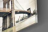 Brooklyn Köprüsü Cam Tablo.