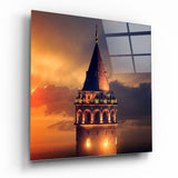 Galata Kulesi Cam Tablo | Insigne Art | Üstün Kalite