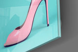 Topuklu Ayakkabı Cam Tablo | Insigne Art | Üstün Kalite