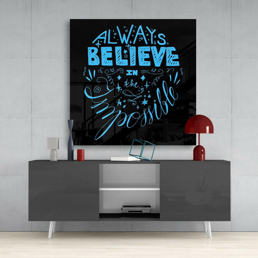 “Always Believein the Impossible” Cam Tablo.