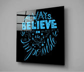 “Always Believein the Impossible” Cam Tablo.