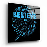 “Always Believein the Impossible” Cam Tablo