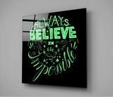 “Always Believe in the Impossible” Cam Tablo.