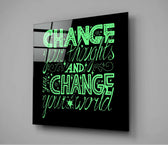 “Change Your World” Cam Tablo.