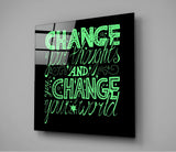 “Change Your World” Cam Tablo.