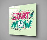 “Start Now” Cam Tablo | Insigne Art | Üstün Kalite