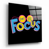 “Don't Lose Focus” Cam Tablo.