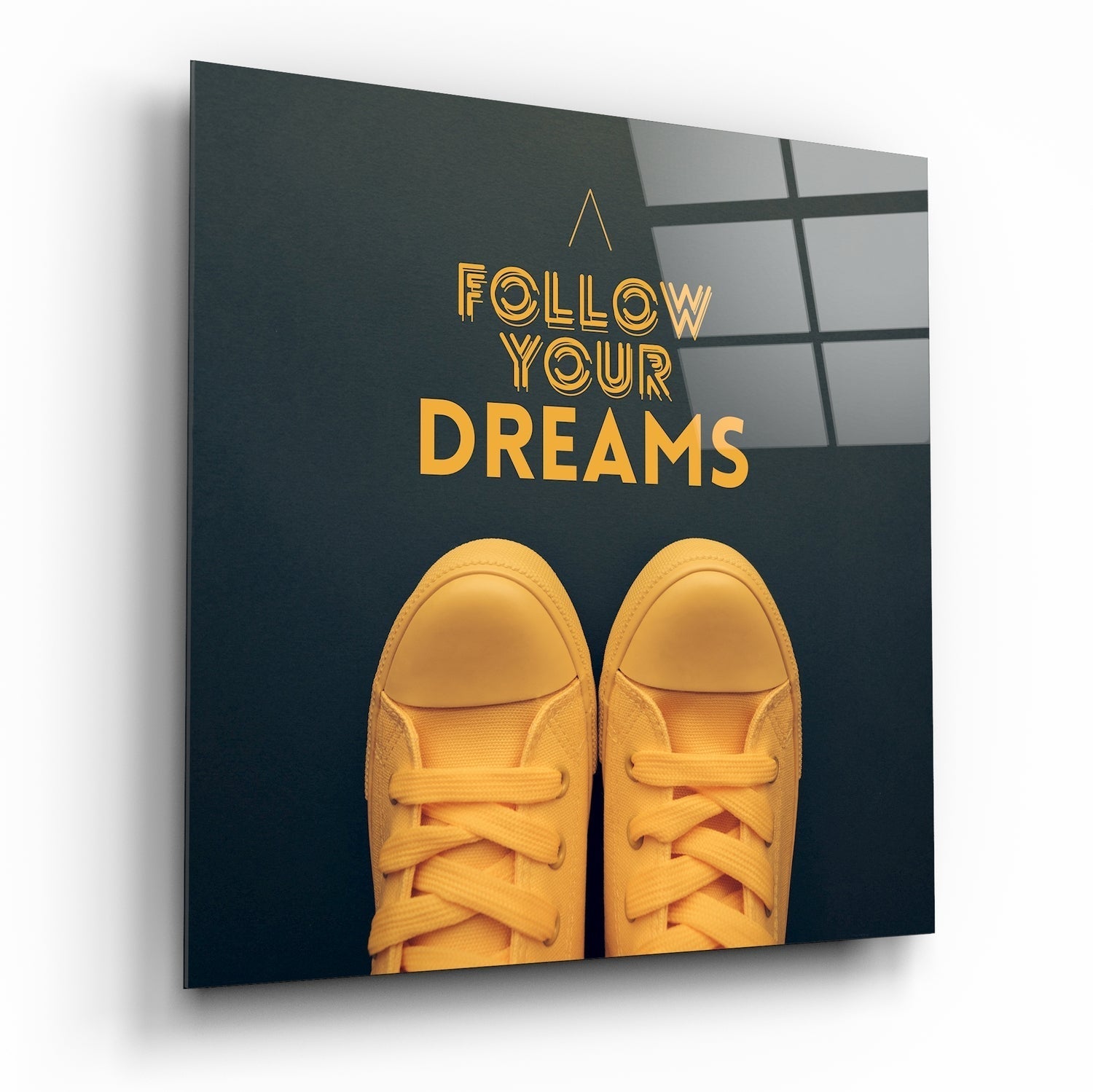 Follow Your Dreams” Cam Tablo | Insigne Art | Üstün Kalite