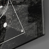 Üçgenin Çizgileri Cam Tablo | Insigne Art | Üstün Kalite