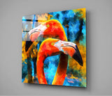 Flamingolar Cam Tablo.