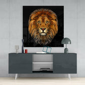 Aslan Cam Tablo.