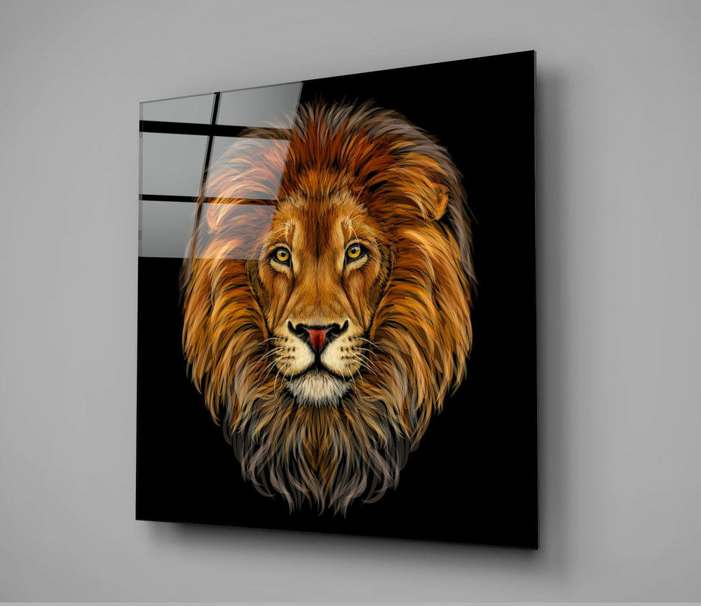 Aslan Cam Tablo.