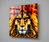 Aslan Cam Tablo.