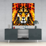Aslan Cam Tablo.