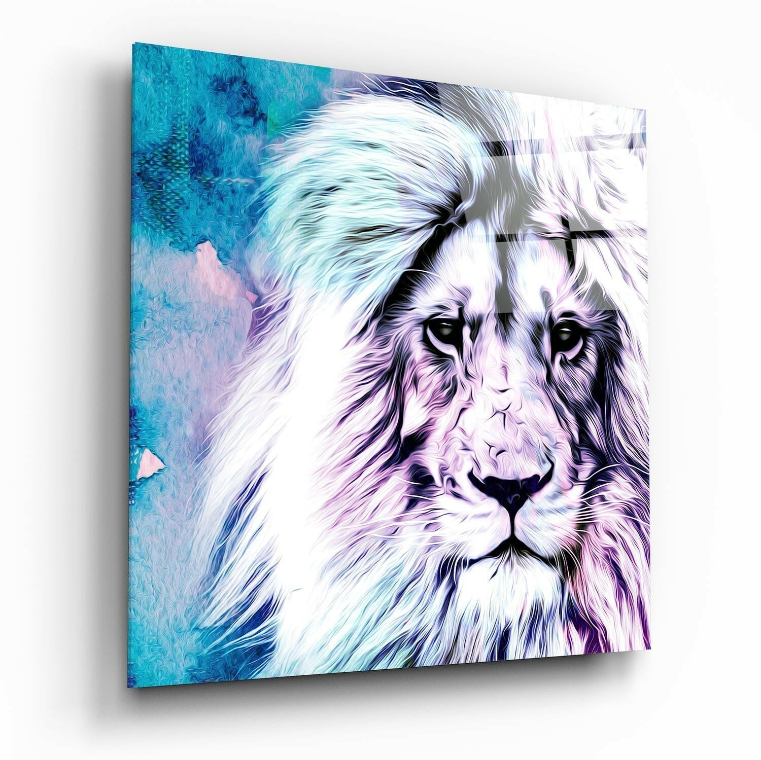 Aslan Cam Tablo.