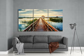 İskele Mega Mega Cam Tablo.