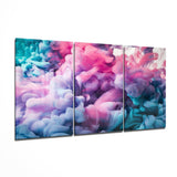 Pastel Duman Mega Cam Tablo.