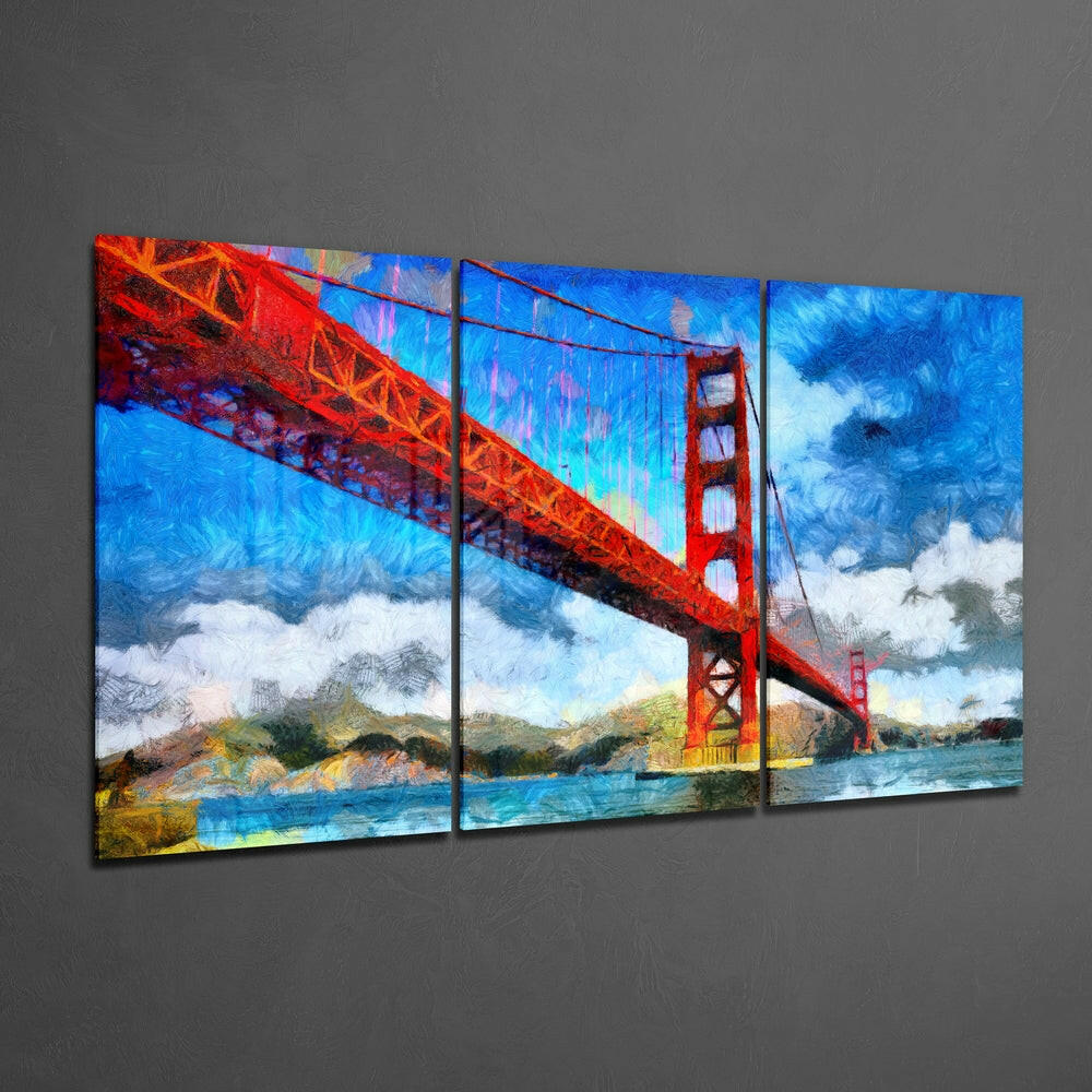 San Francisco Köprüsü Mega Cam Tablo.