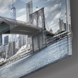 Brooklyn Köprüsü Cam Tablo.