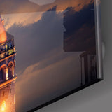 Galata Kulesi  Cam Tablo.