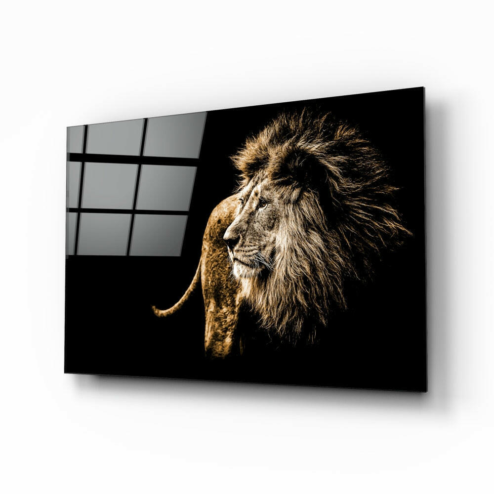 Aslan Cam Tablo