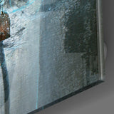 Soyut Sanat Cam Tablo.