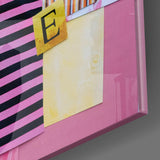 Modern Patchwork Cam Tablo.