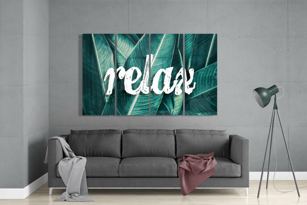 Rahatlamak 4 Parça Mega Cam Tablo | 150x92 cm.